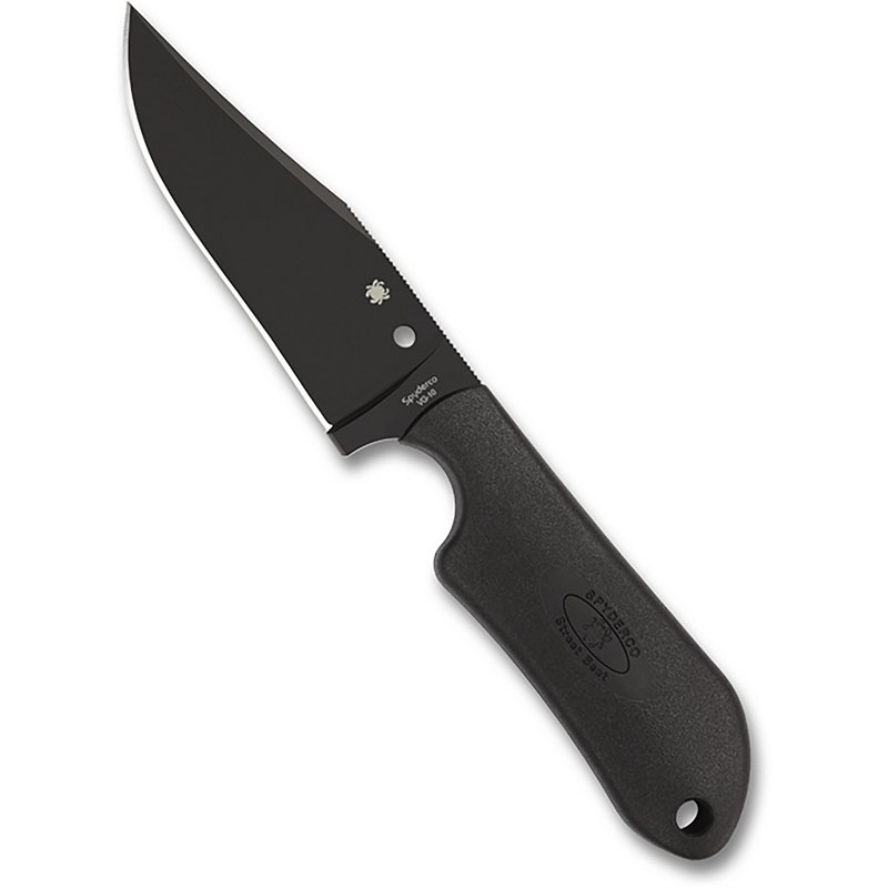 SPYFB15PBBK 3.5 in. Street Beat Lightweight Fixed Blade Knife Plain Edge VG-10 Blade Kraton Handle