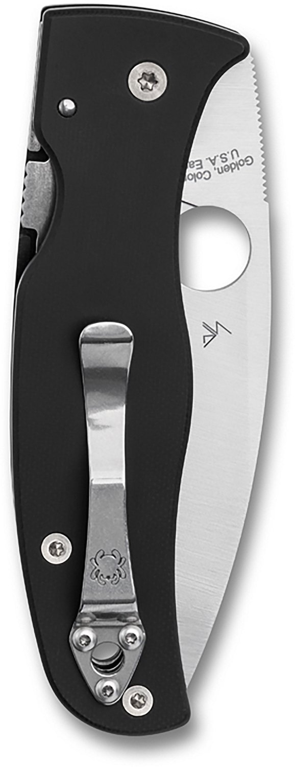 Spyderco Bodacious G-10 PlainEdge Folding Knife - view number 2