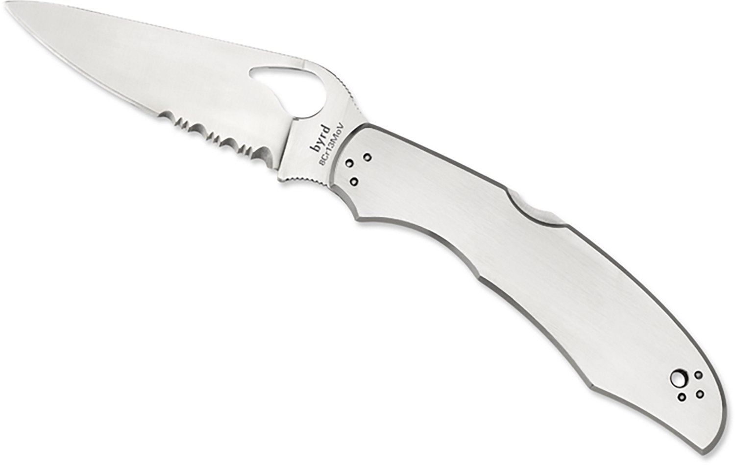 Spyderco Cara Cara 2 Stainless CombinationEdge Folding Knife - view number 4