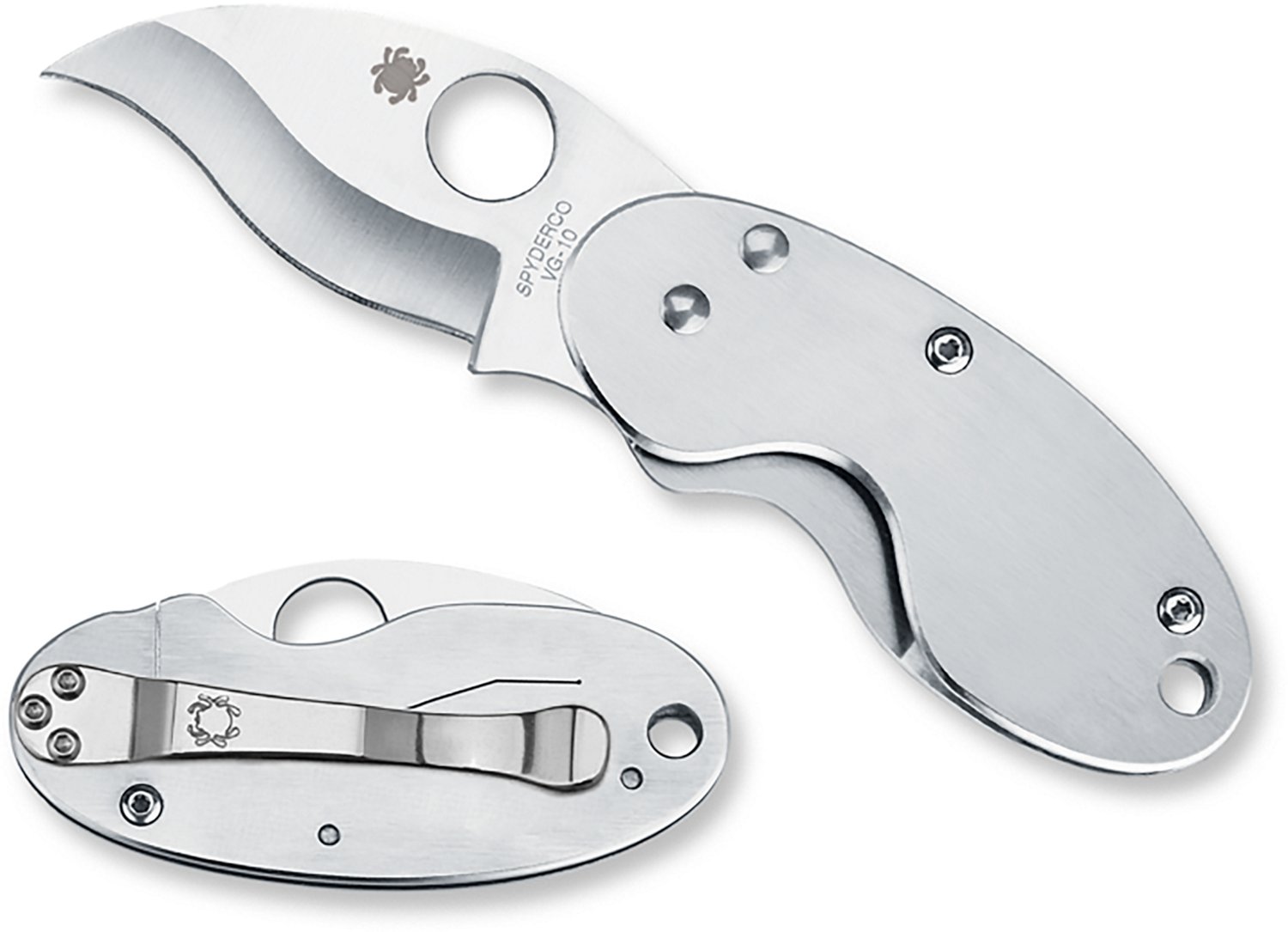 Spyderco Cricket PlainEdge Folding Knife - view number 1