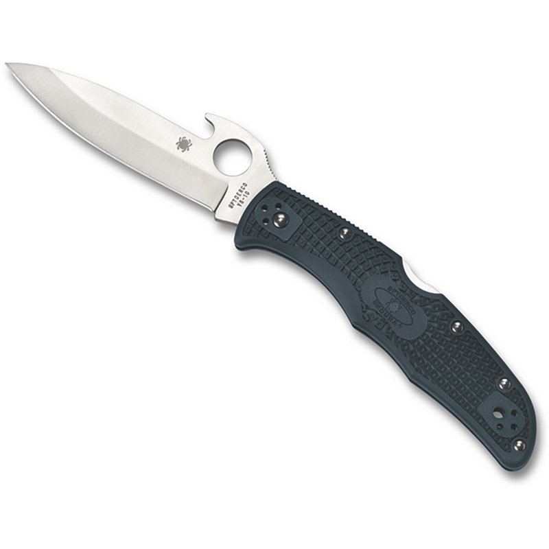2024 Spyderco Endura 4 Lightweight Gray Emerson Opener Plain