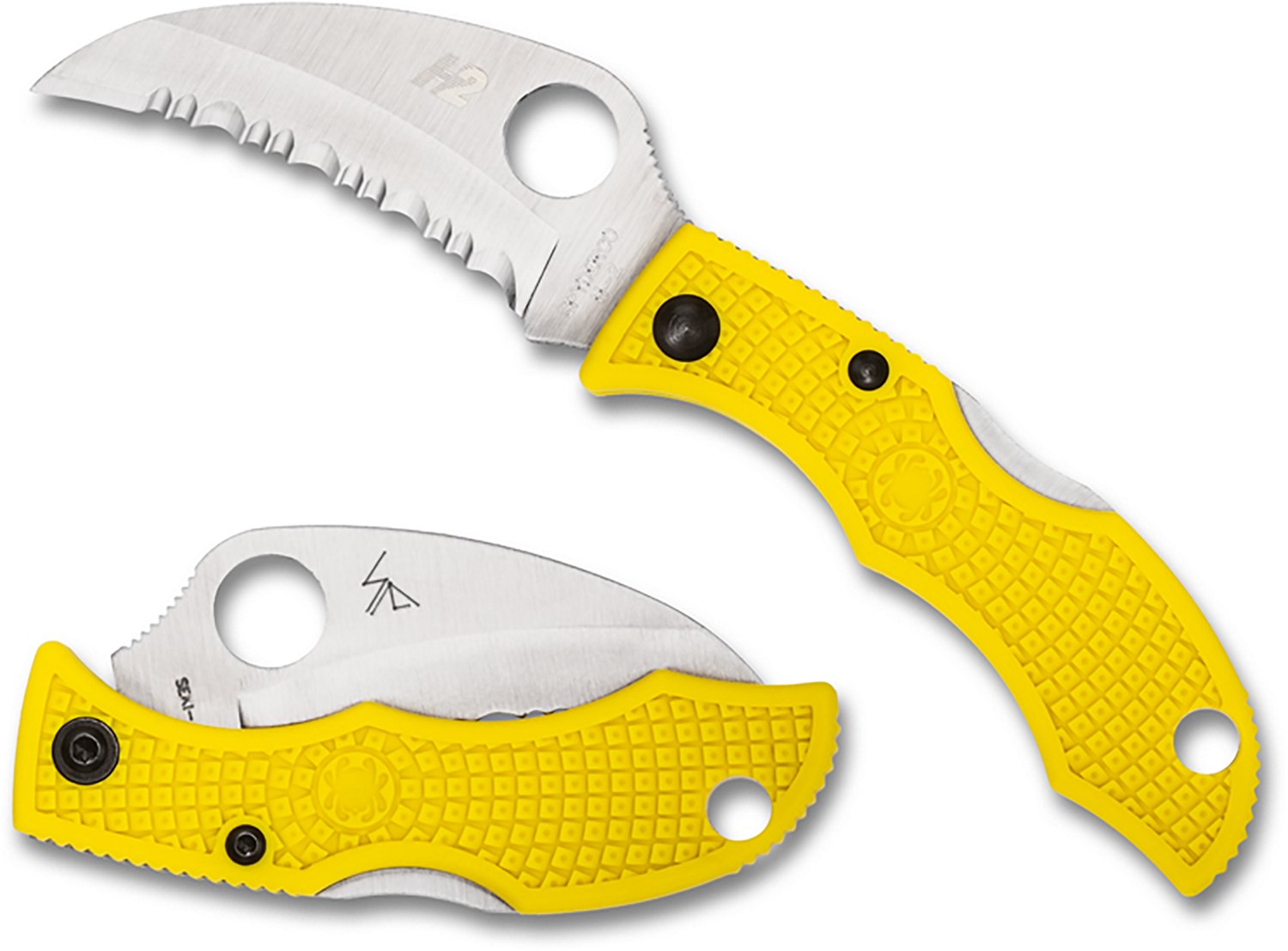 Spyderco Ladybug 3 Salt Hawkbill Folding Knife - view number 3