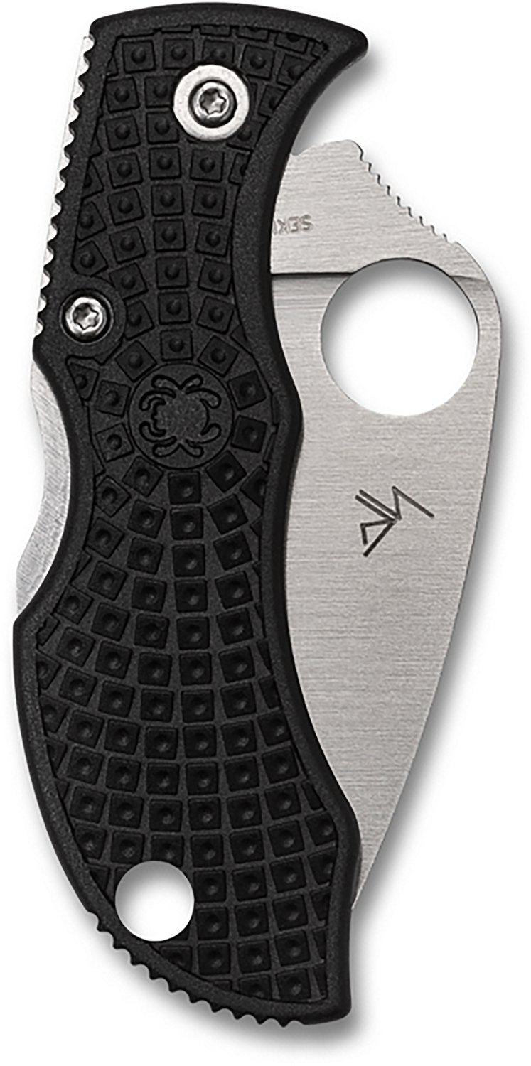 Spyderco Manbug Lightweight Leaf PlainEdge Folding Knife - view number 2