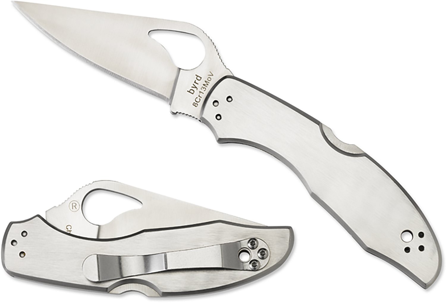 Spyderco Meadowlark 2 Stainless PlainEdge Folding Knife - view number 3