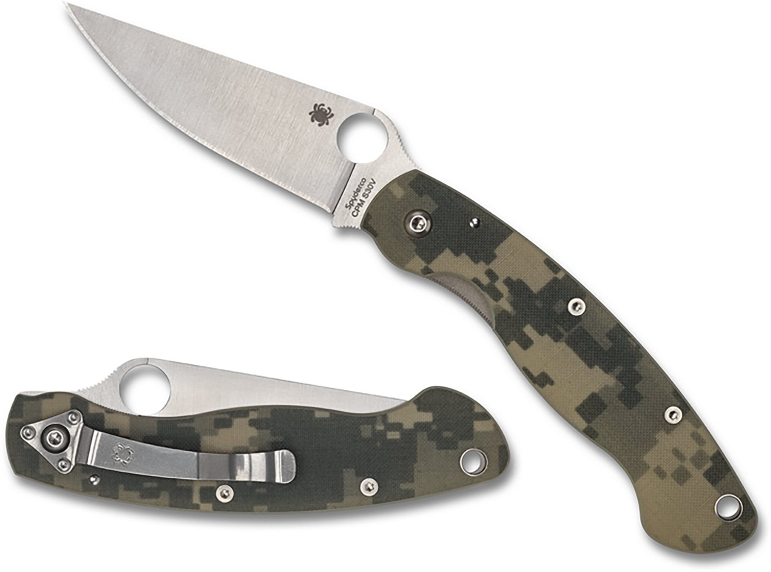 Spyderco Military® Model Camo Folding Knife - view number 3
