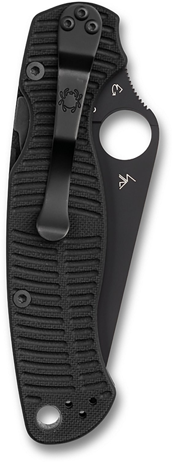 Spyderco Para Military® 2 Salt® Black Blade Folding Knife - view number 2