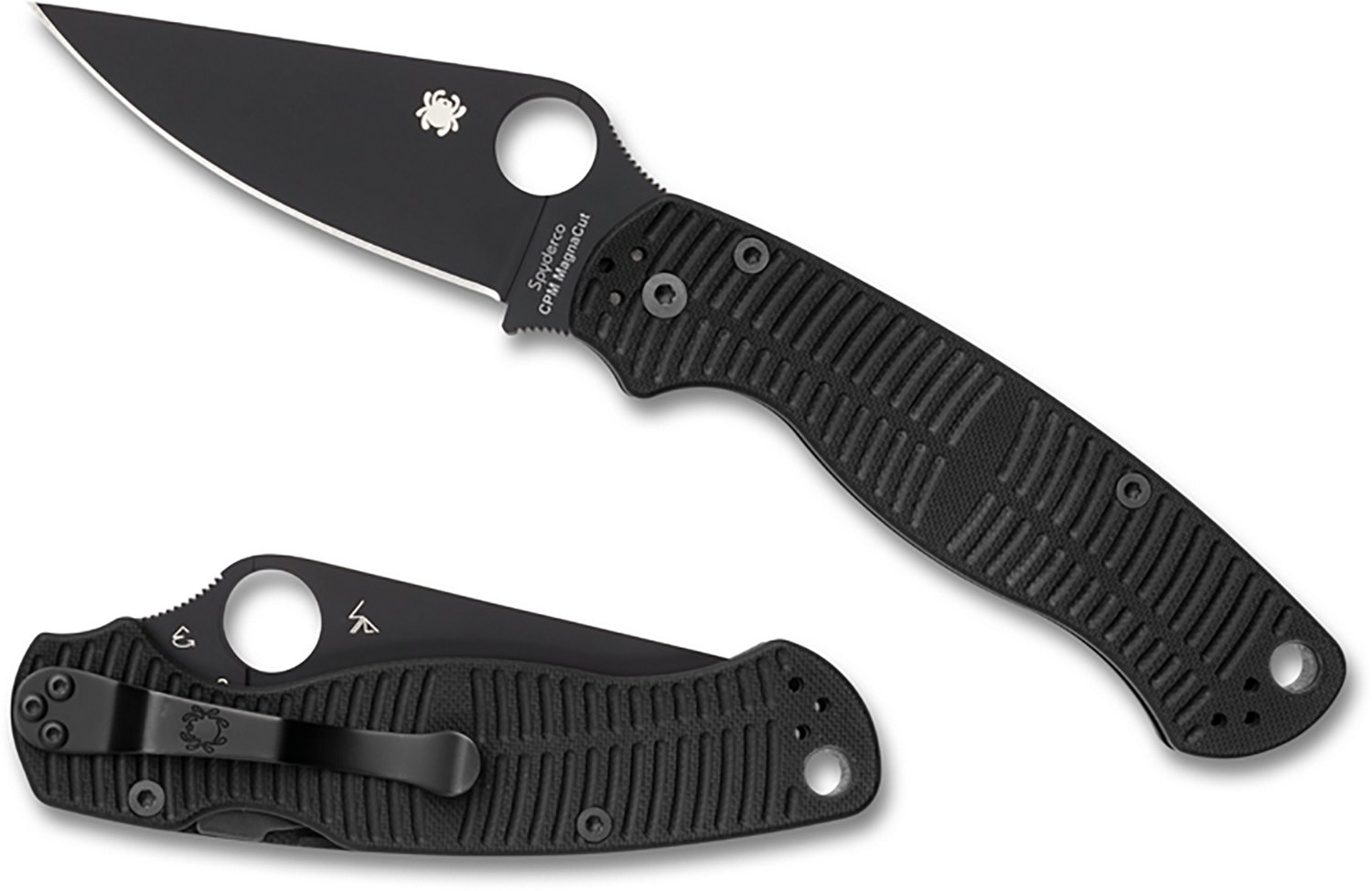 Spyderco Para Military® 2 Salt® Black Blade Folding Knife - view number 3