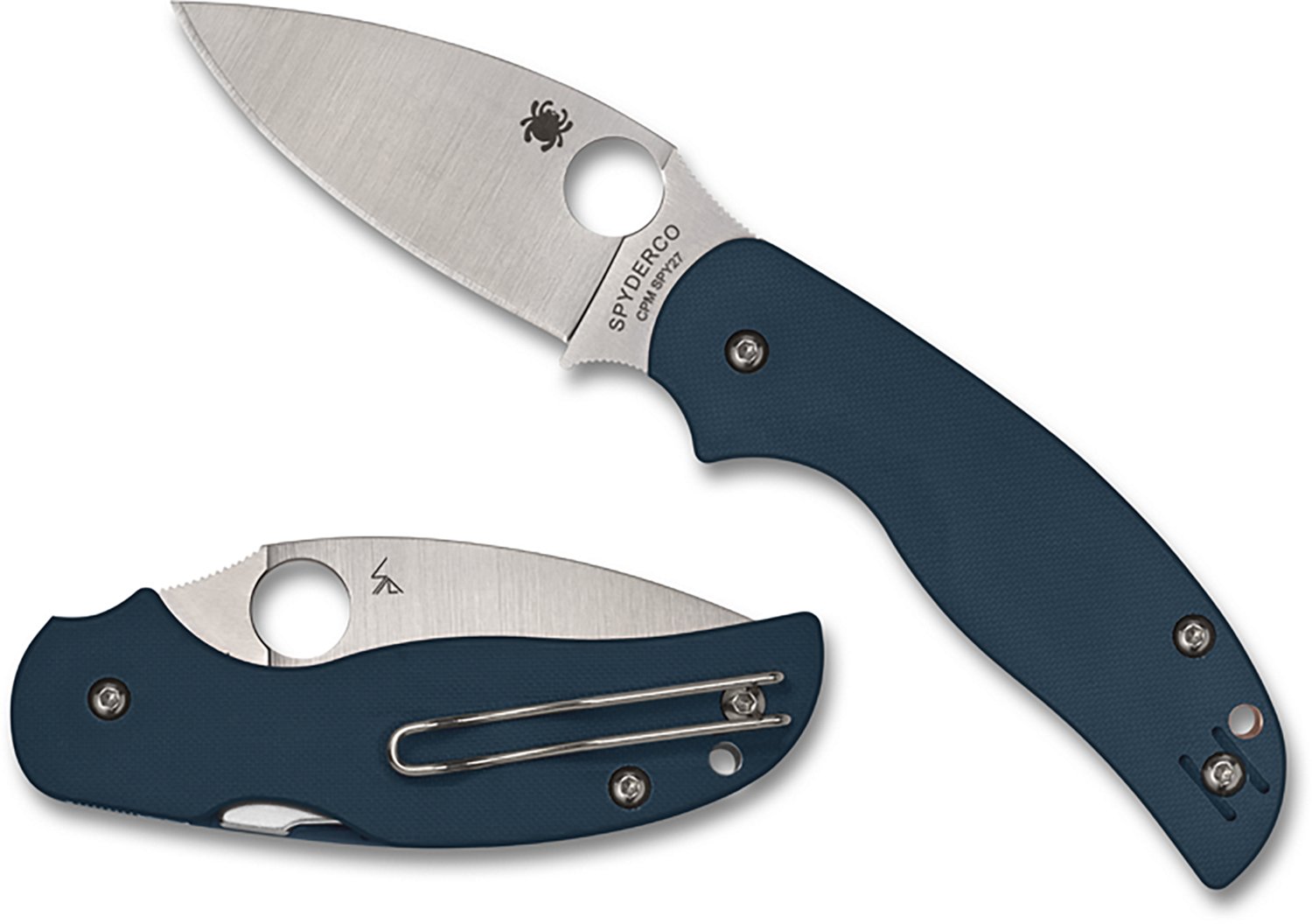 Spyderco Sage 5 G-10 CPM SPY 27 Alzheimer's Folding Knife - view number 3