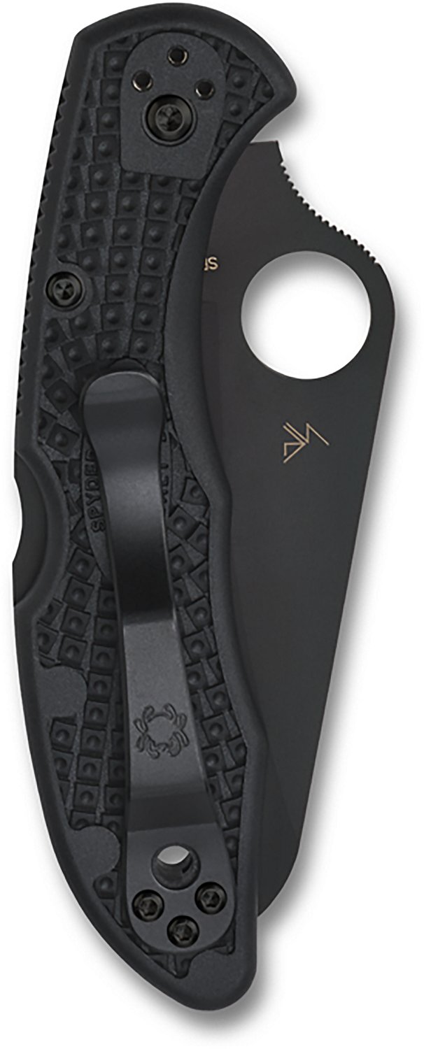 Spyderco Salt 2 Black Blade Folding Knife - view number 2