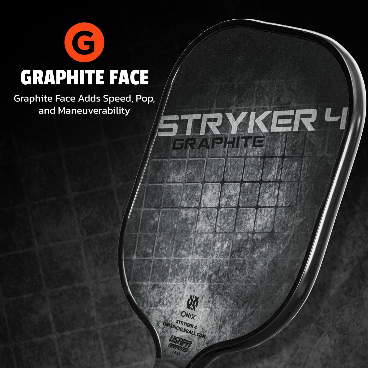 Onix Graphite Stryker 4 Pickleball Paddle - view number 6