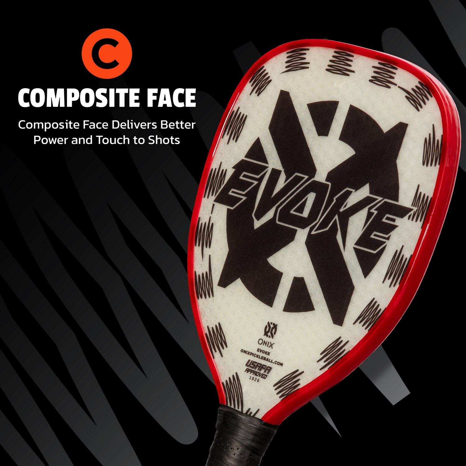 Onix Evoke Composite Teardrop Pickleball Paddle - view number 2