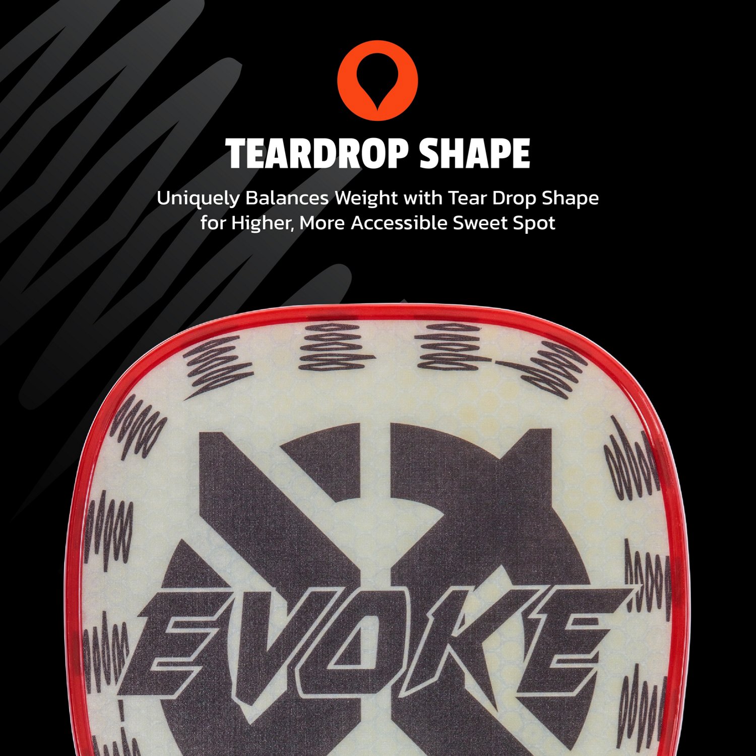 Onix Evoke Composite Teardrop Pickleball Paddle - view number 3