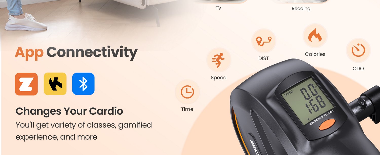 YOSUDA Under Desk Mini Bike - view number 5