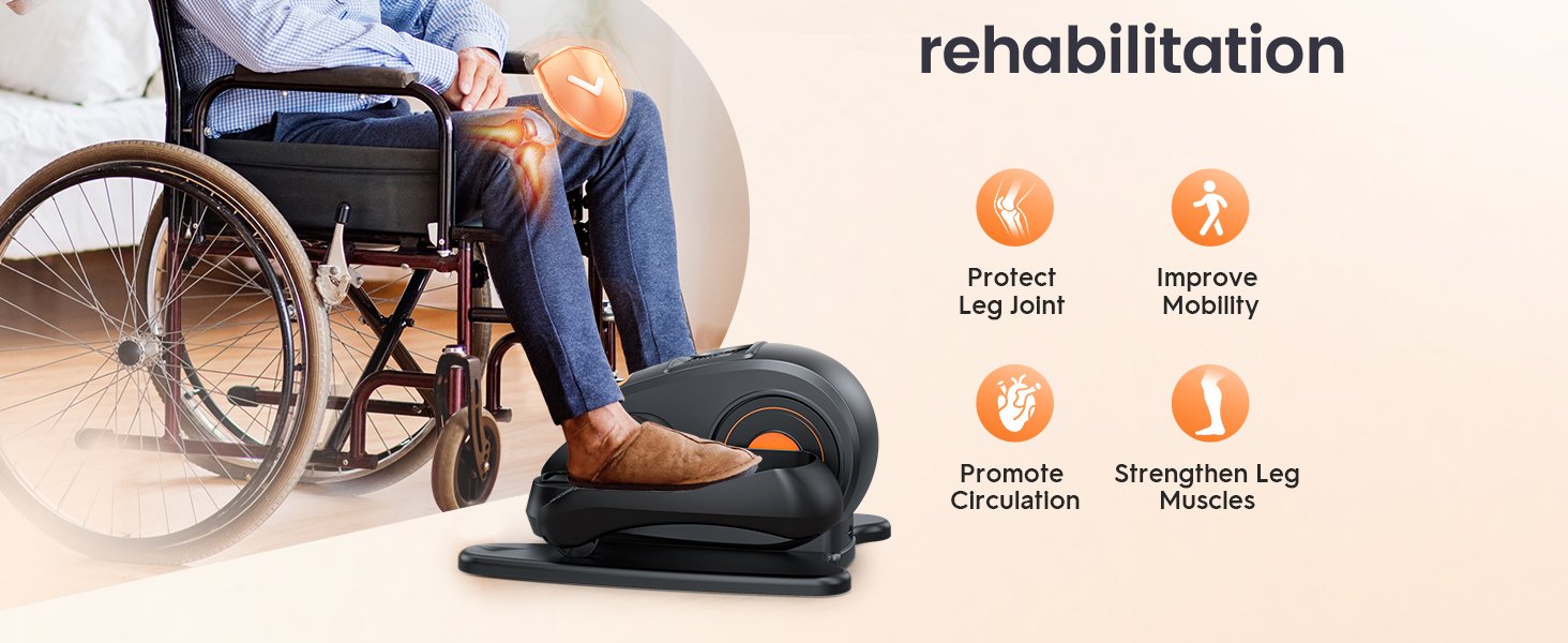 YOSUDA Under Desk Elliptical - view number 6