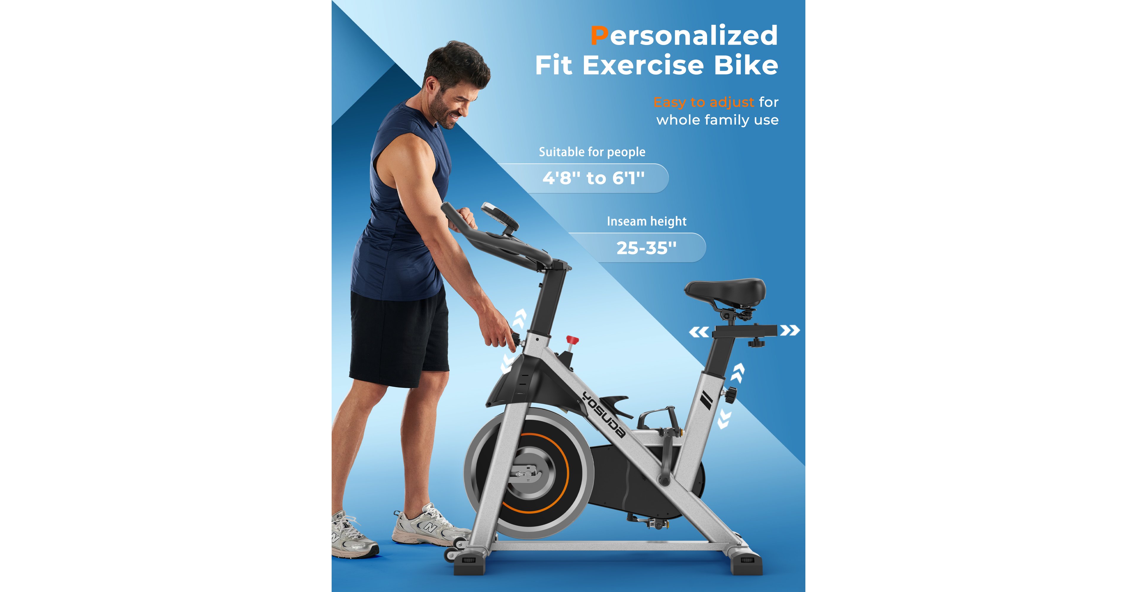 YOSUDA Indoor Cycling Bike