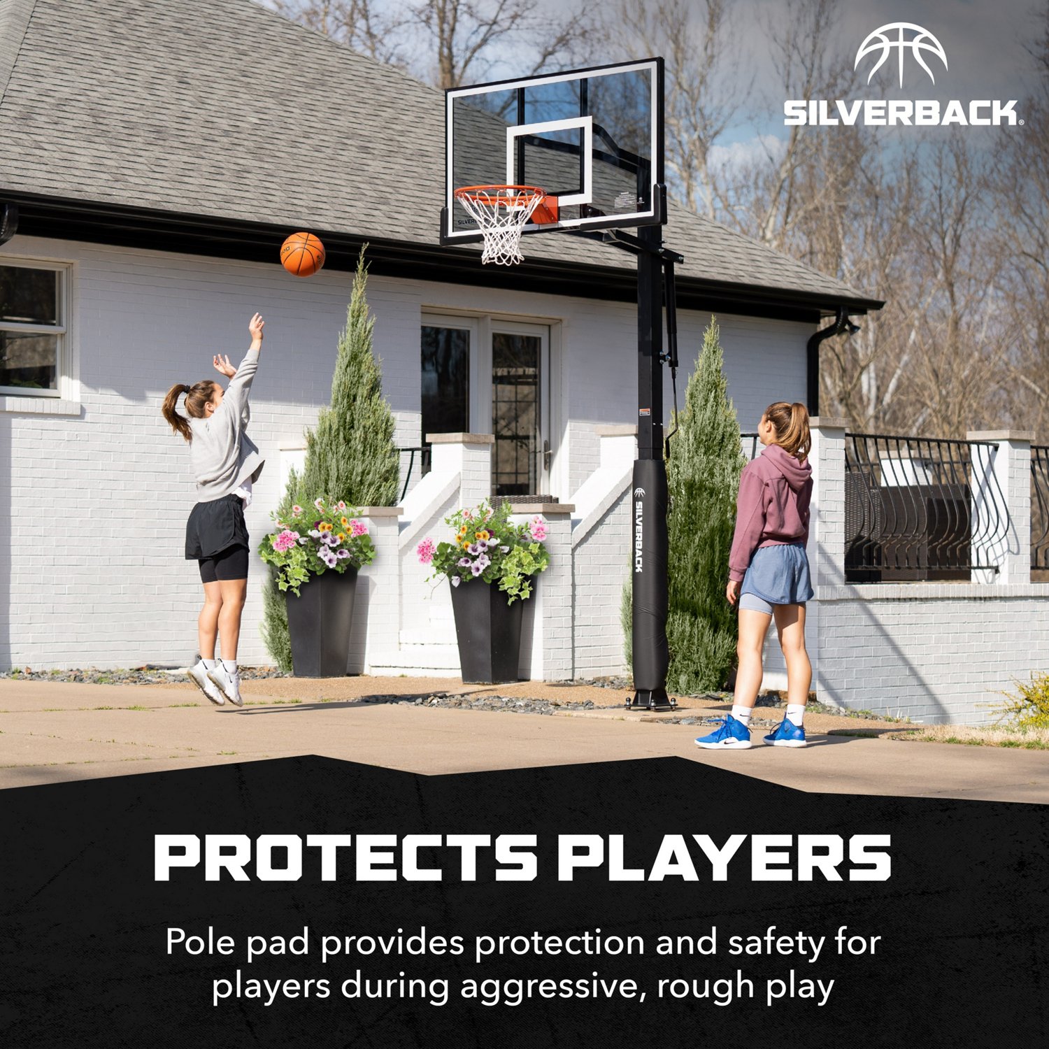 Silverback Weatherproof Basketball Pole Pad - view number 5