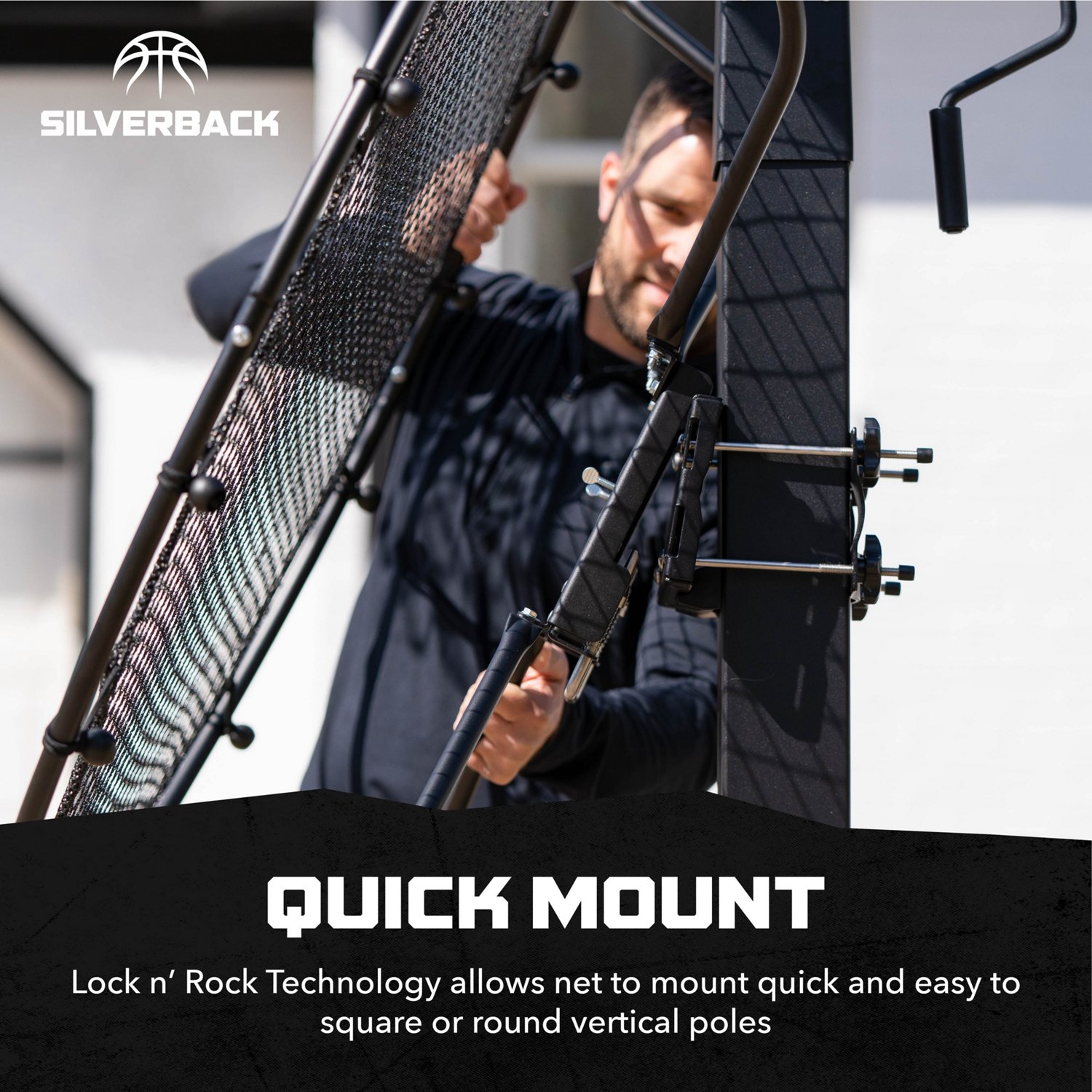 Silverback Training Rebound Passback Net                                                                                         - view number 6