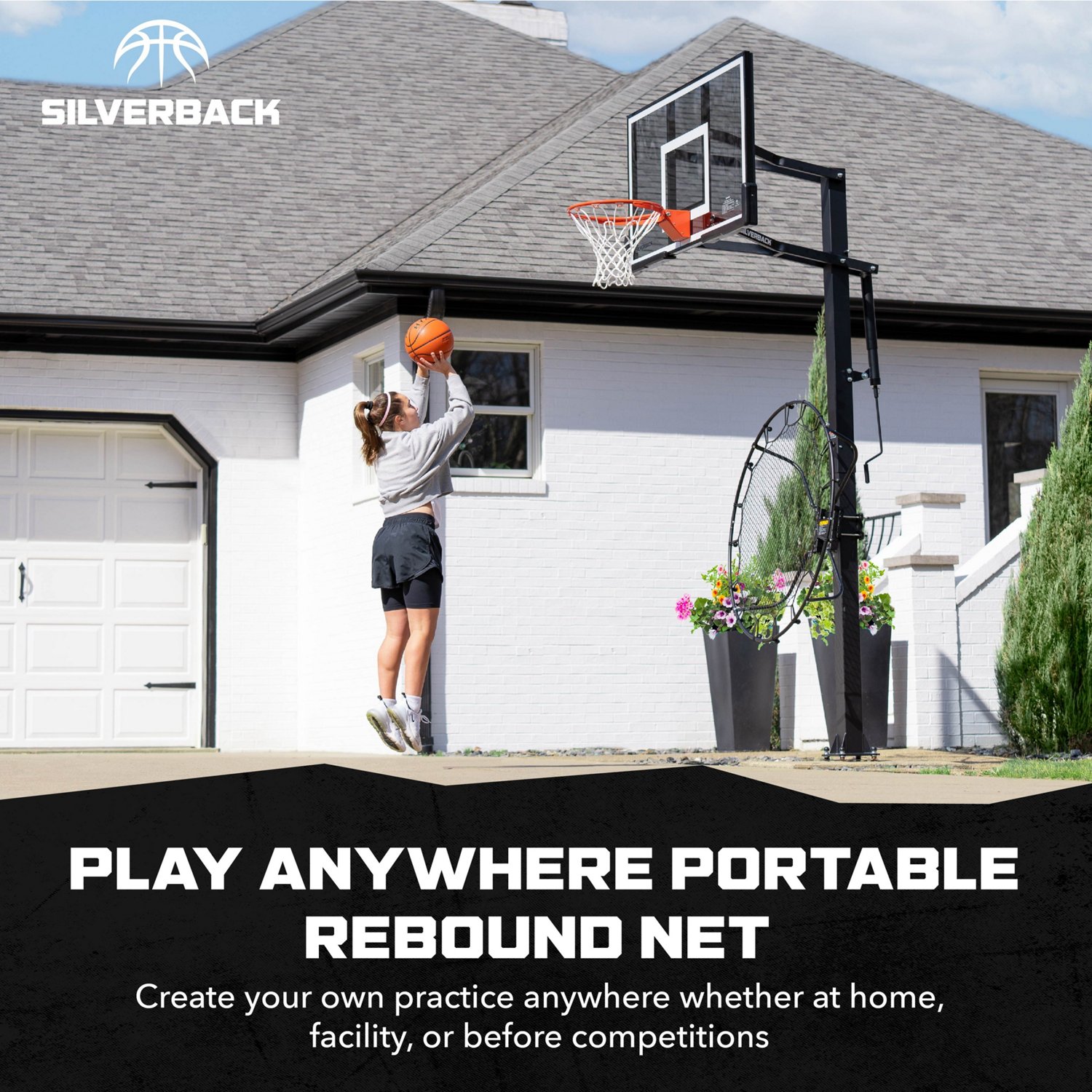 Silverback Training Rebound Passback Net                                                                                         - view number 7