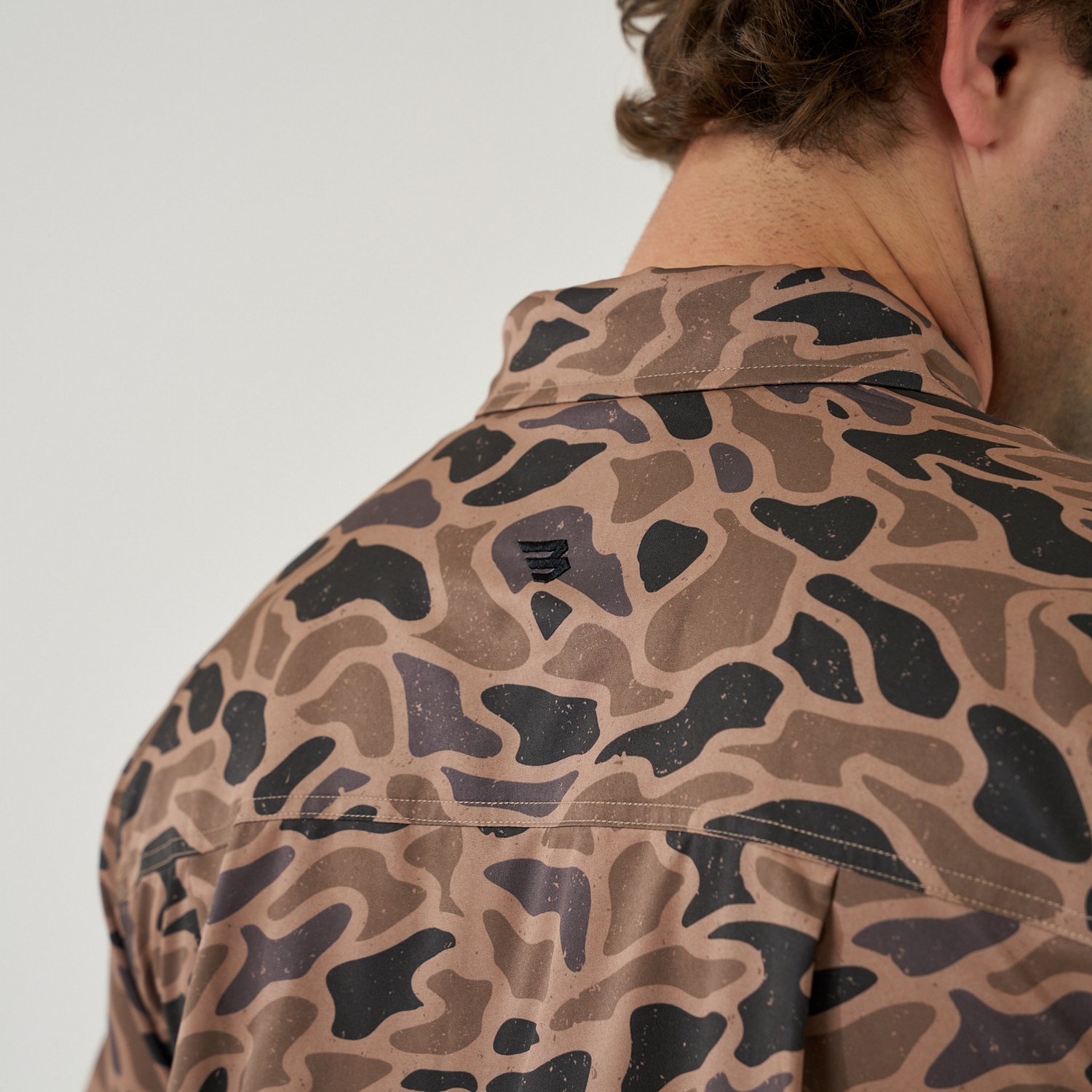 BURLEBO Men's Performance Button-Up Short Sleeve Shirt                                                                           - view number 4