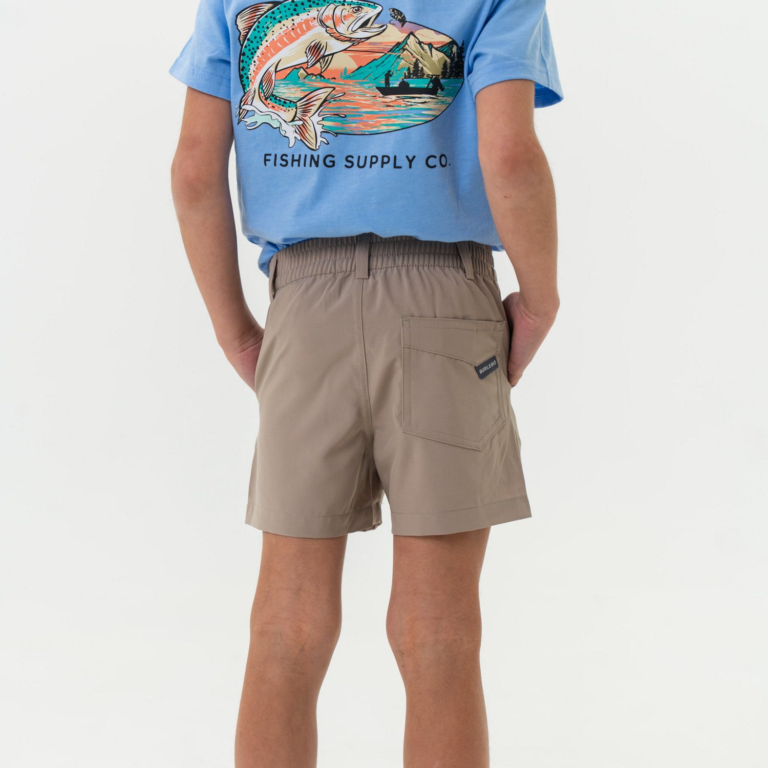 BURLEBO Boys' Everyday Shorts                                                                                                    - view number 2