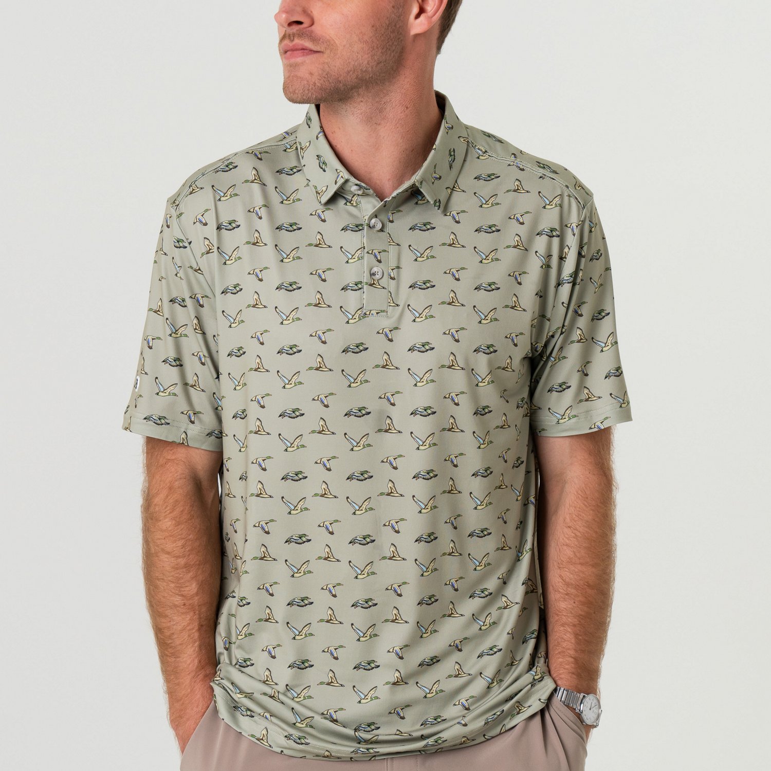 BURLEBO Men's Performance Polo Shirt