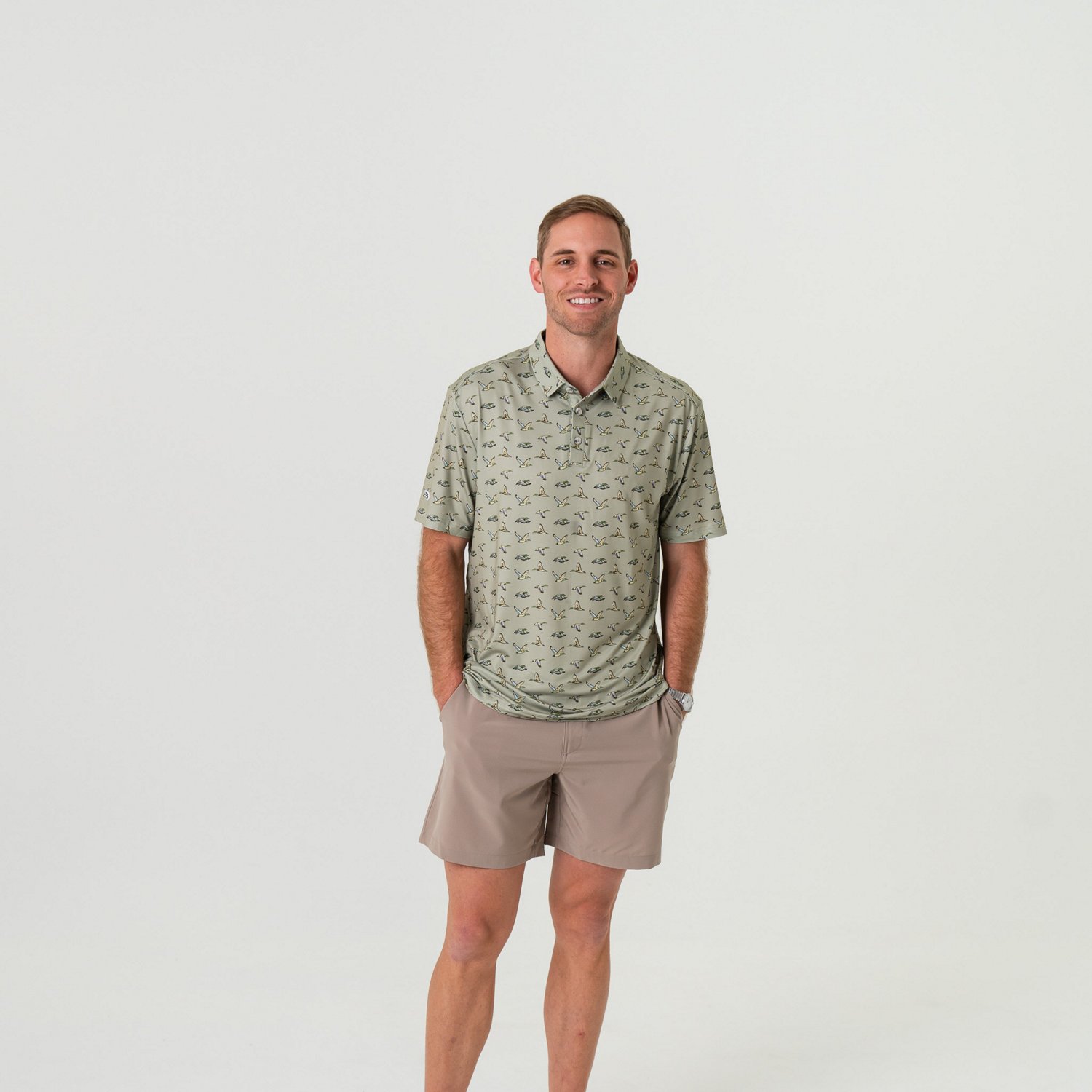 BURLEBO Men's Performance Polo Shirt - view number 2