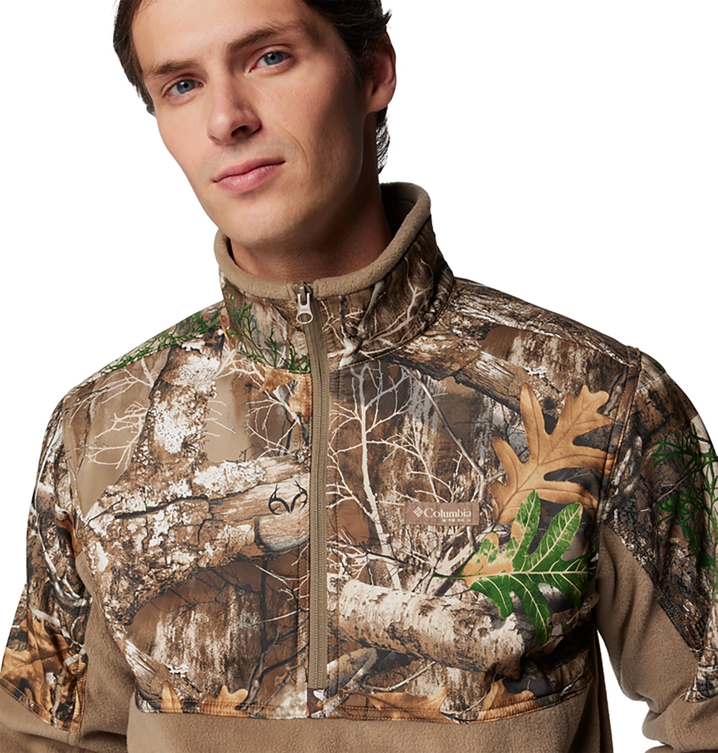 Columbia Sportswear Men's PHG Fleece Overlay 1/4 Zip Pullover - view number 4