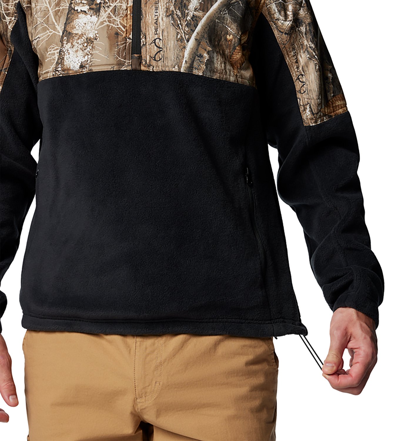 Columbia Sportswear Men's PHG Fleece Overlay 1/4 Zip Pullover - view number 6