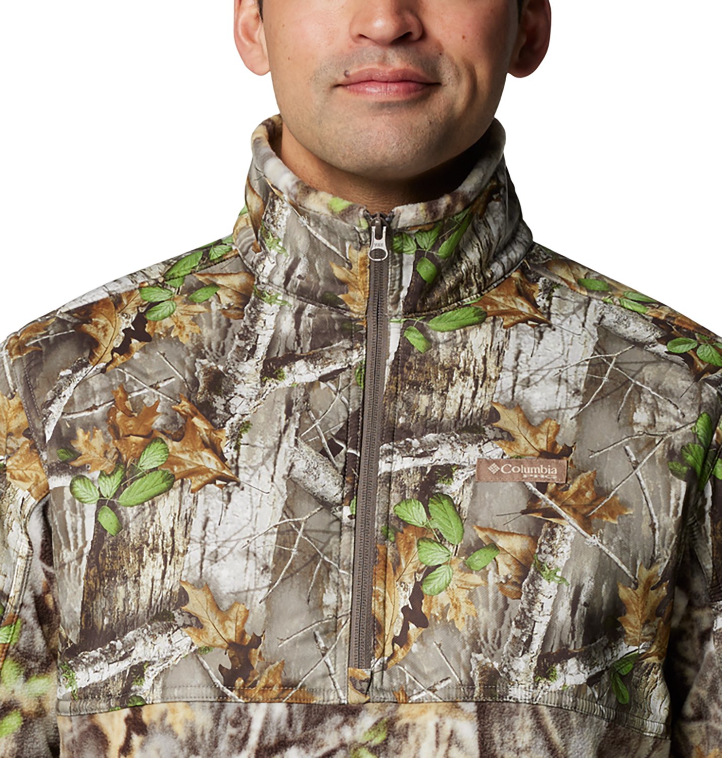 Columbia Sportswear Men's PHG Fleece Overlay 1/4 Zip Pullover - view number 4