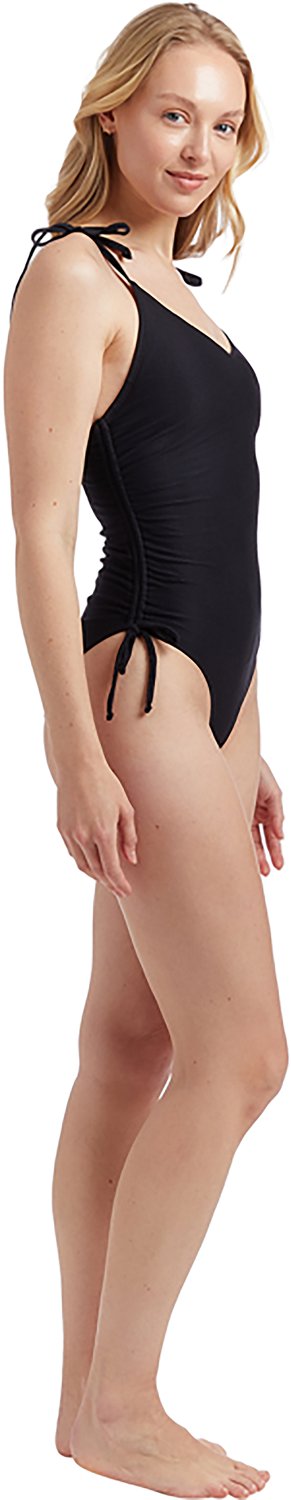 Cyn & Luca Juniors' Rib Swirl Tamar One-Piece Swimsuit - view number 2
