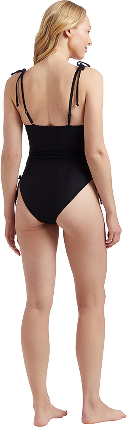 Cyn & Luca Juniors' Rib Swirl Tamar One-Piece Swimsuit - view number 3
