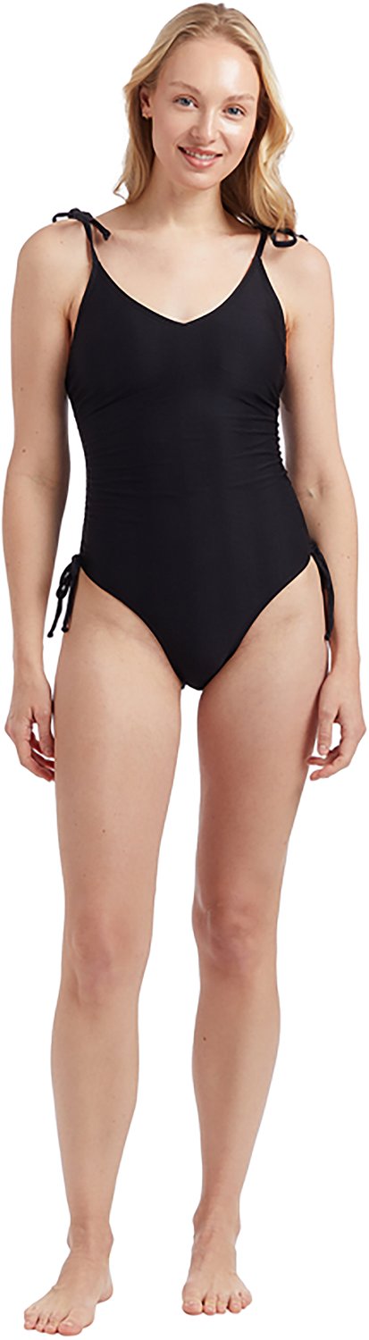 Cyn & Luca Juniors' Rib Swirl Tamar One-Piece Swimsuit - view number 4