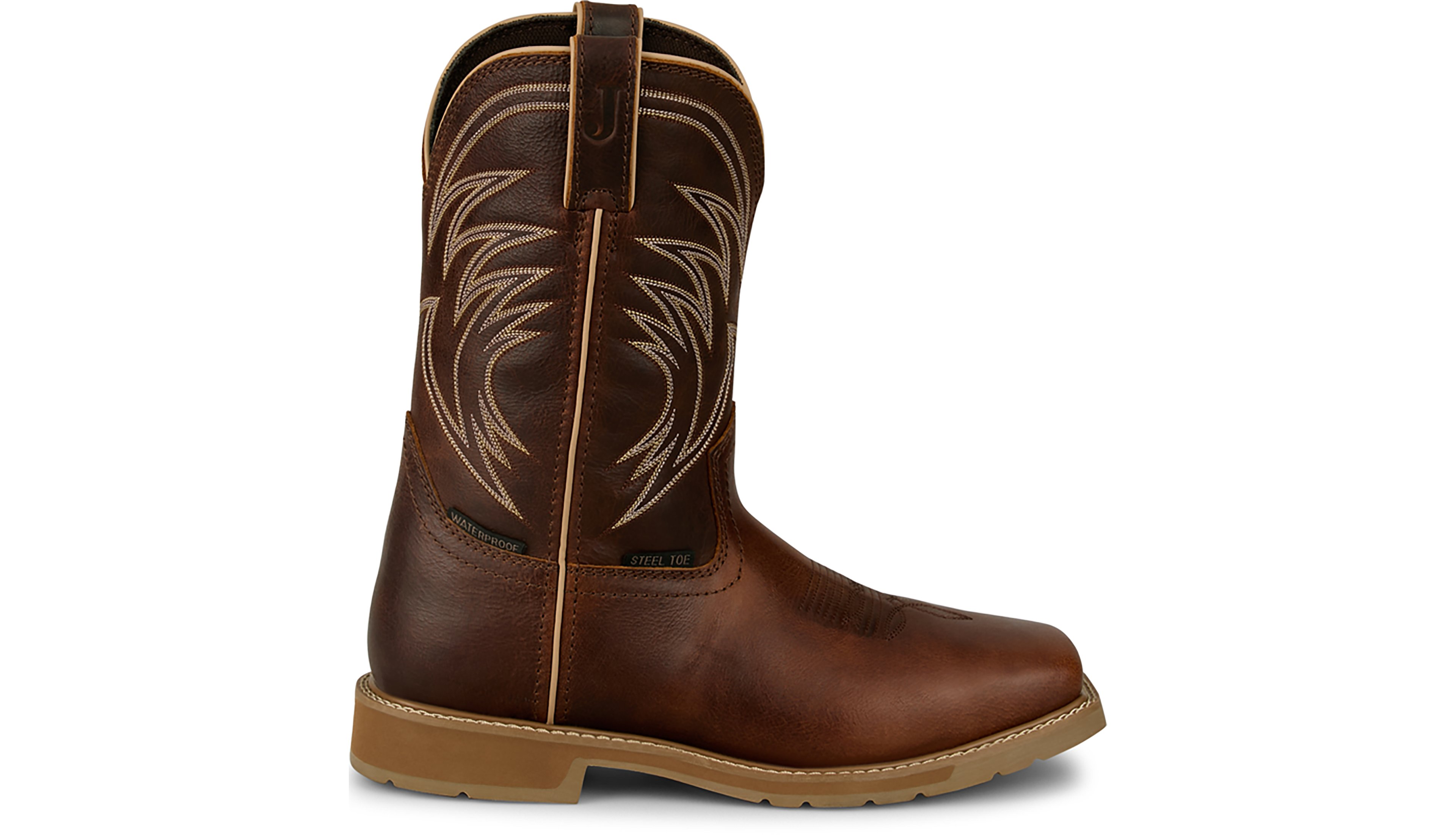 Justin Men's Stampede Daywork Steel Toe Work Boots