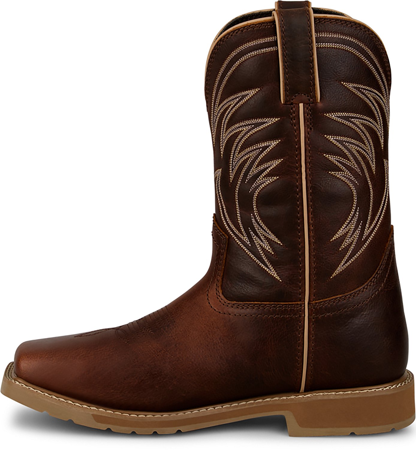 Justin Men's Stampede Daywork Steel Toe Work Boots - view number 2