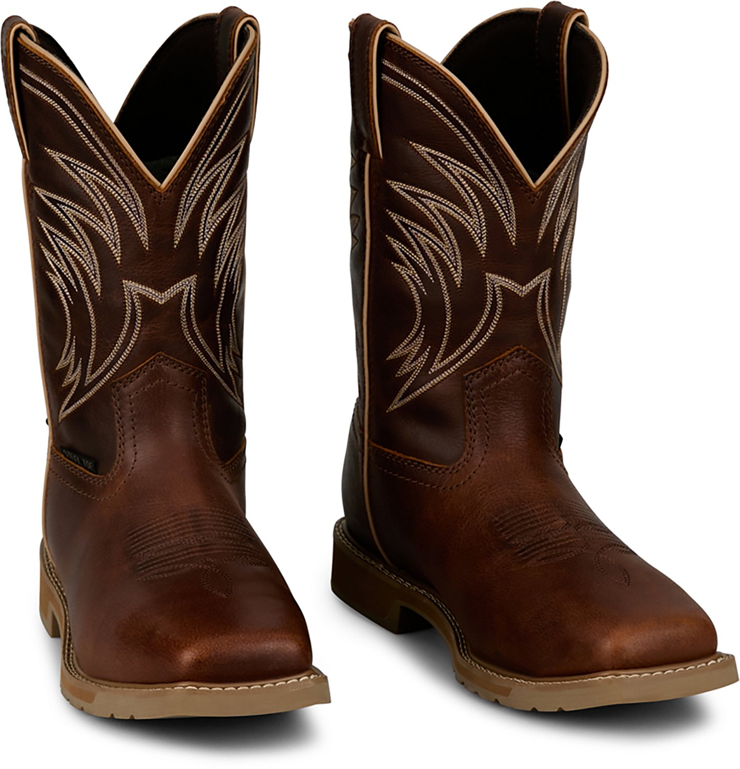 Justin Men's Stampede Daywork Steel Toe Work Boots - view number 3