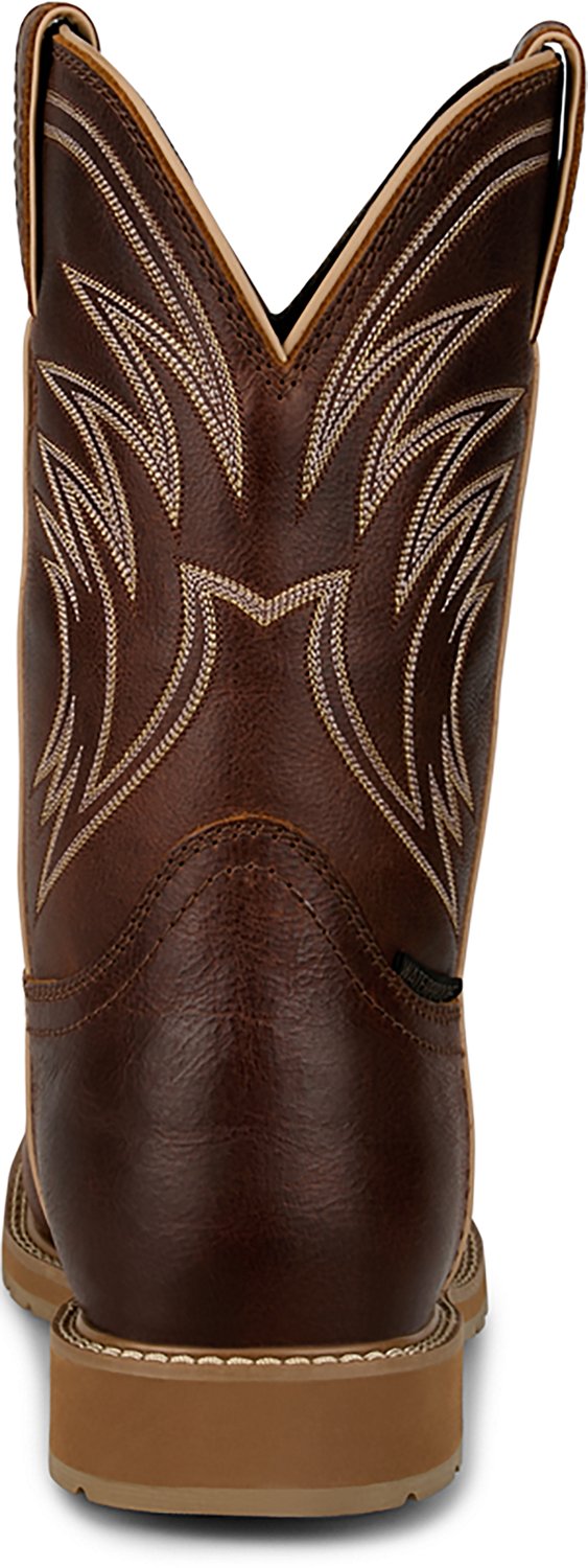 Justin Men's Stampede Daywork Steel Toe Work Boots - view number 4
