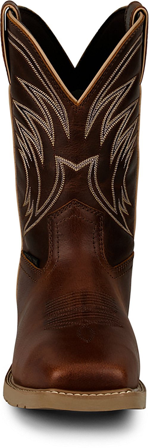 Justin Men's Stampede Daywork Steel Toe Work Boots - view number 5