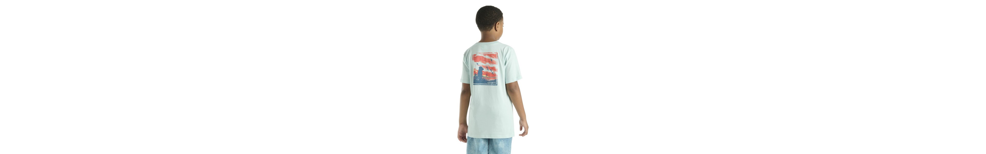 Carhartt Boy's Sunset Dog Pocket Short Sleeve T-shirt
