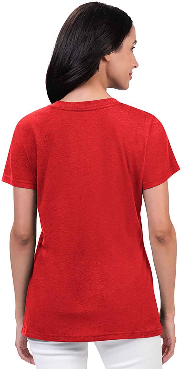 G-III for Her Women's St. Louis Cardinals Key Move V-Neck T-shirt - view number 2