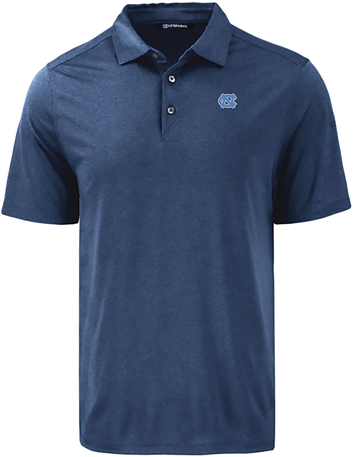 Cutter & Buck Men's University of North Carolina Tar Heels Primary Logo Coastline Epic Comfort Eco Short Sleeve Polo Shirt - view number 3