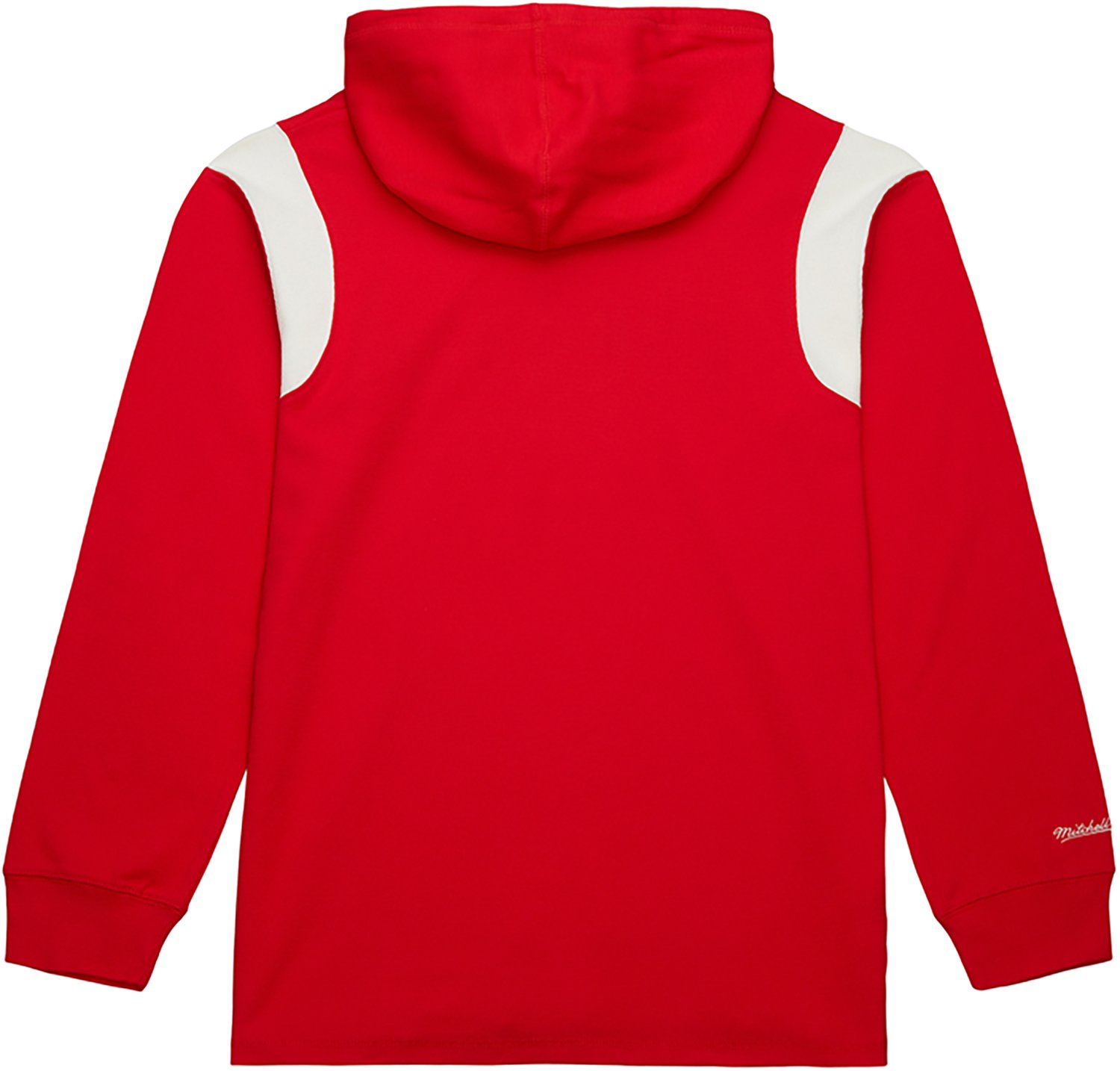 Mitchell & Ness Men's University of Georgia Vintage Logo Thermal Lightweight Hoodie - view number 2