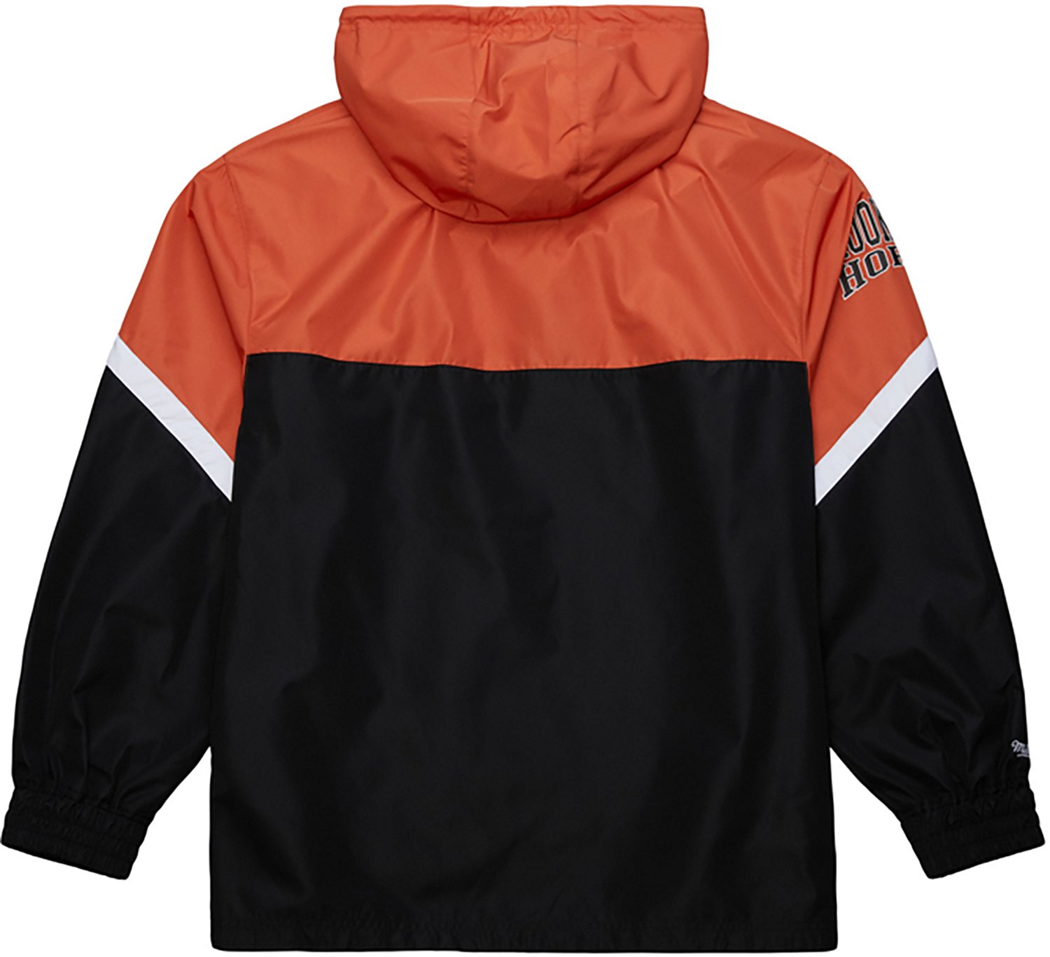 Mitchell & Ness Men's University of Texas Tie Breaker Lightweight Anorak Jacket - view number 2