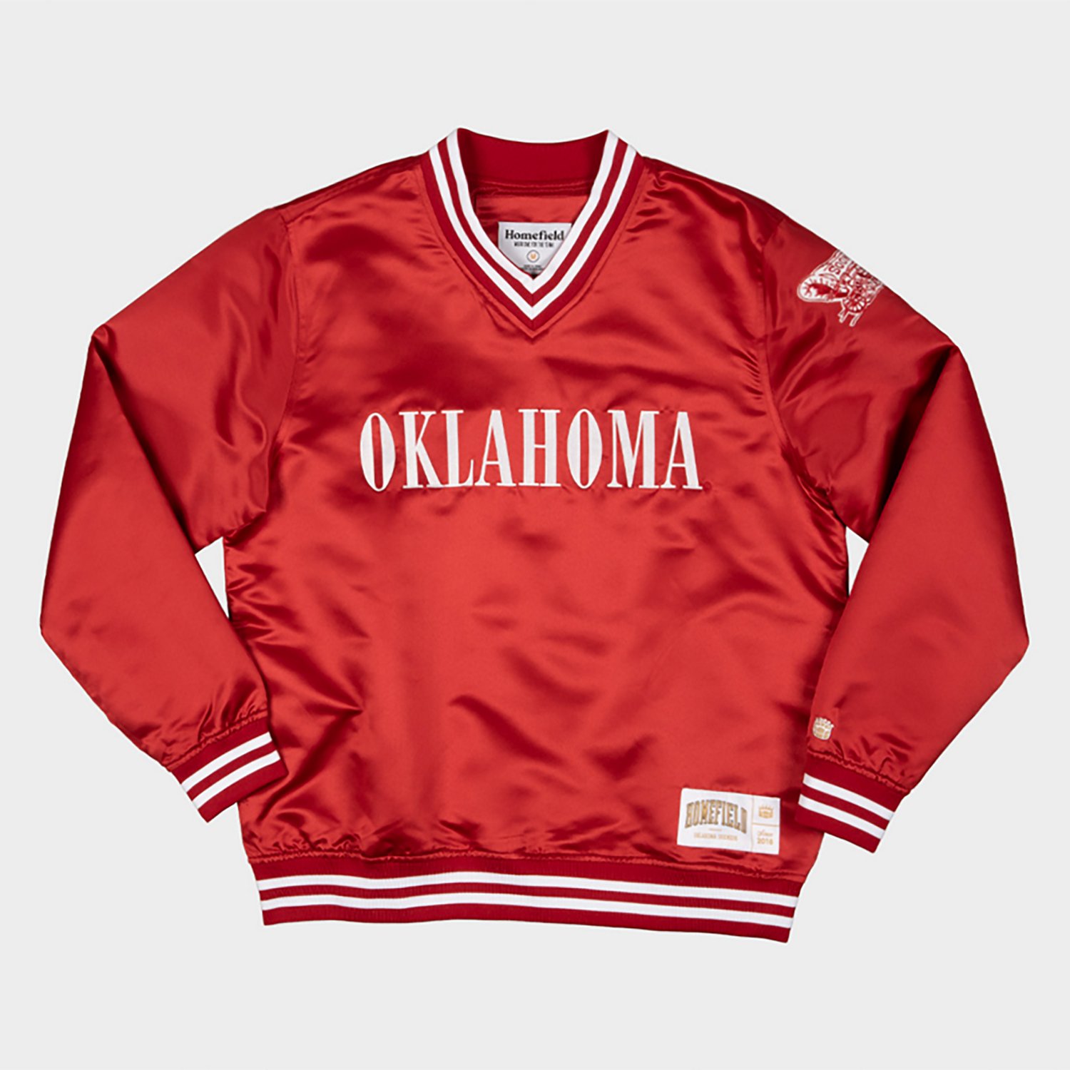 Homefield Men's University of Oklahoma Vintage Windbreaker