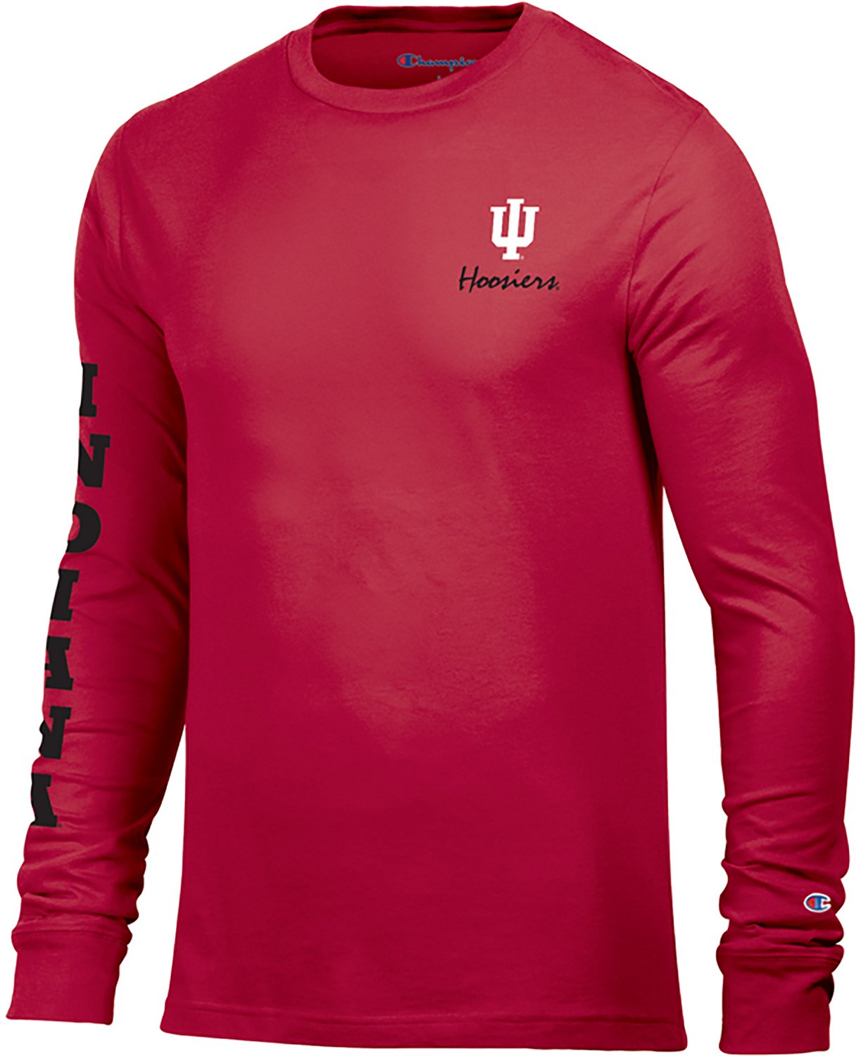 Champion Men's Indiana 3 Hits Stadium Long Sleeve T-shirt - view number 2