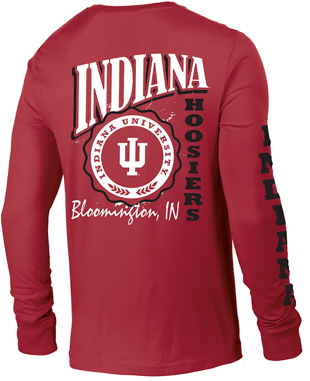 Champion Men's Indiana 3 Hits Stadium Long Sleeve T-shirt - view number 3
