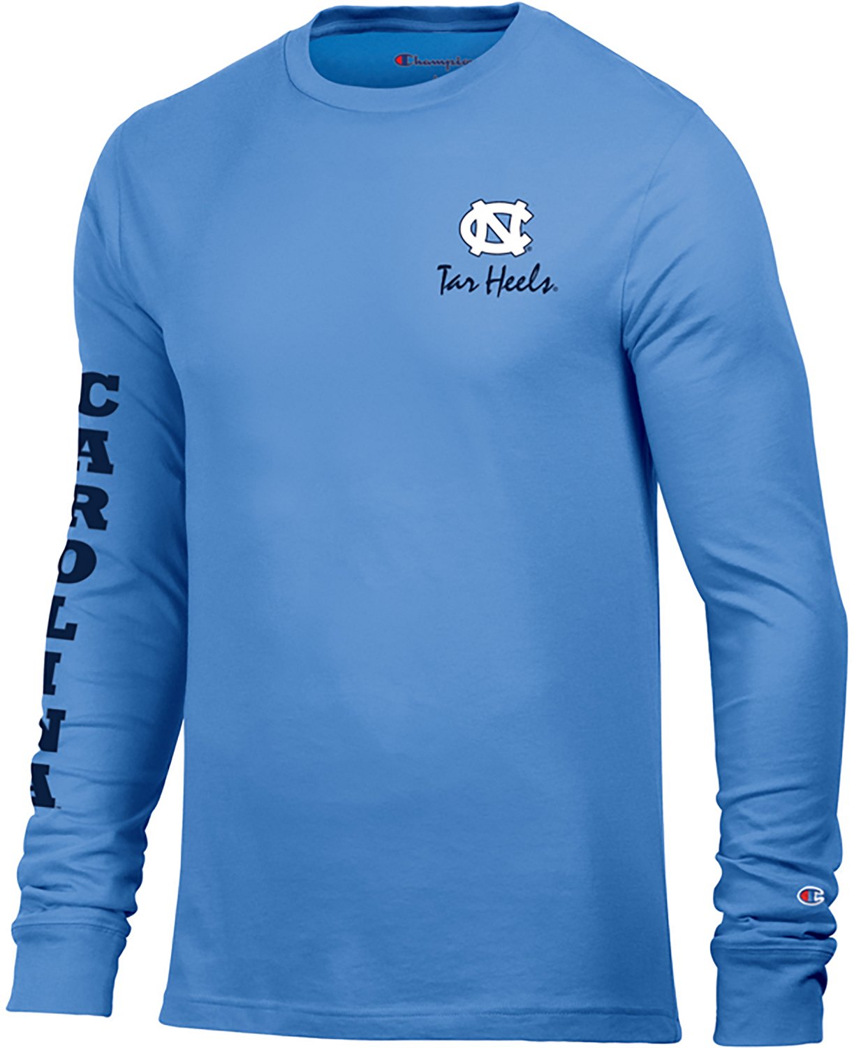 Champion Men's UNC 3 Hits Stadium Long Sleeve T-shirt