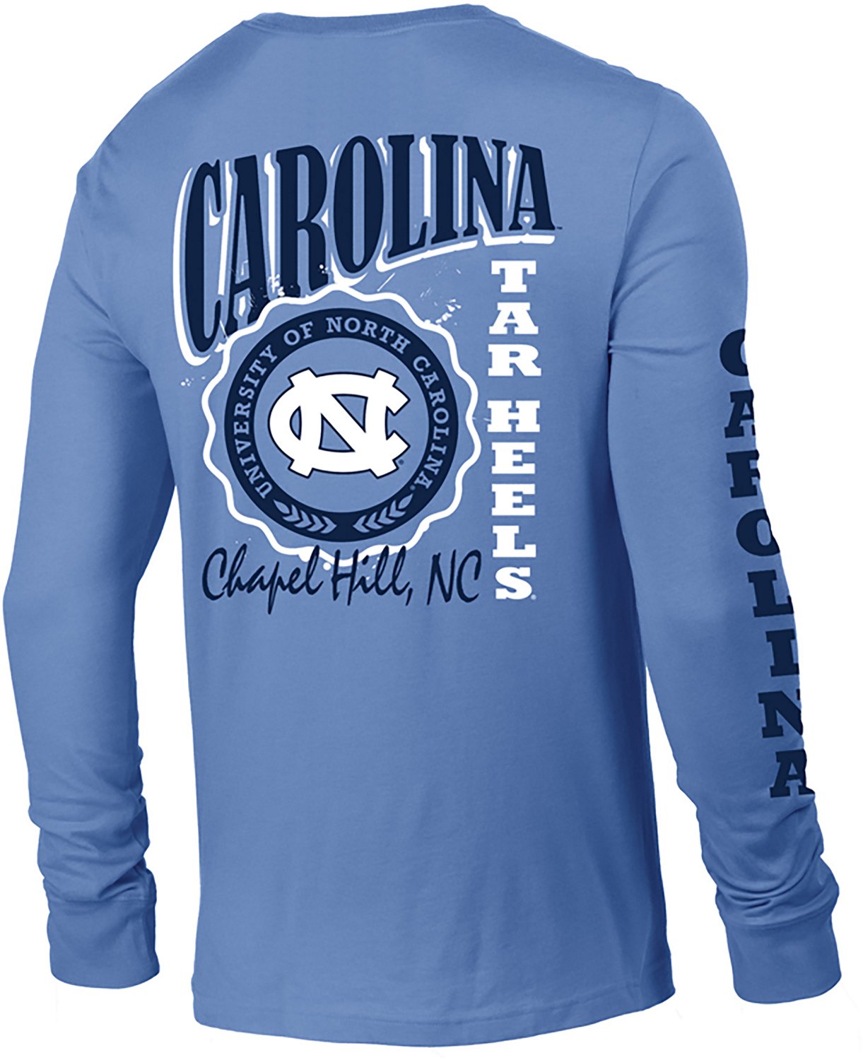 Champion Men's UNC 3 Hits Stadium Long Sleeve T-shirt - view number 2