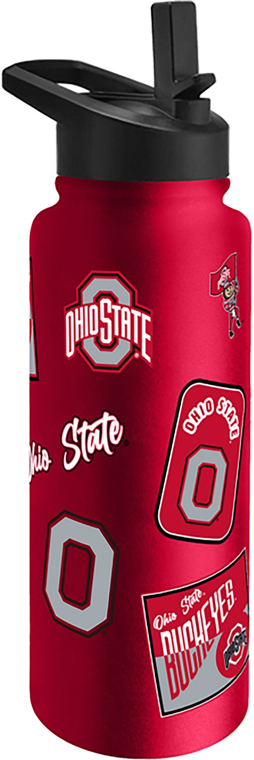 Logo Brands Ohio State University 34 oz Dreamweave Quencher Bottle - view number 2