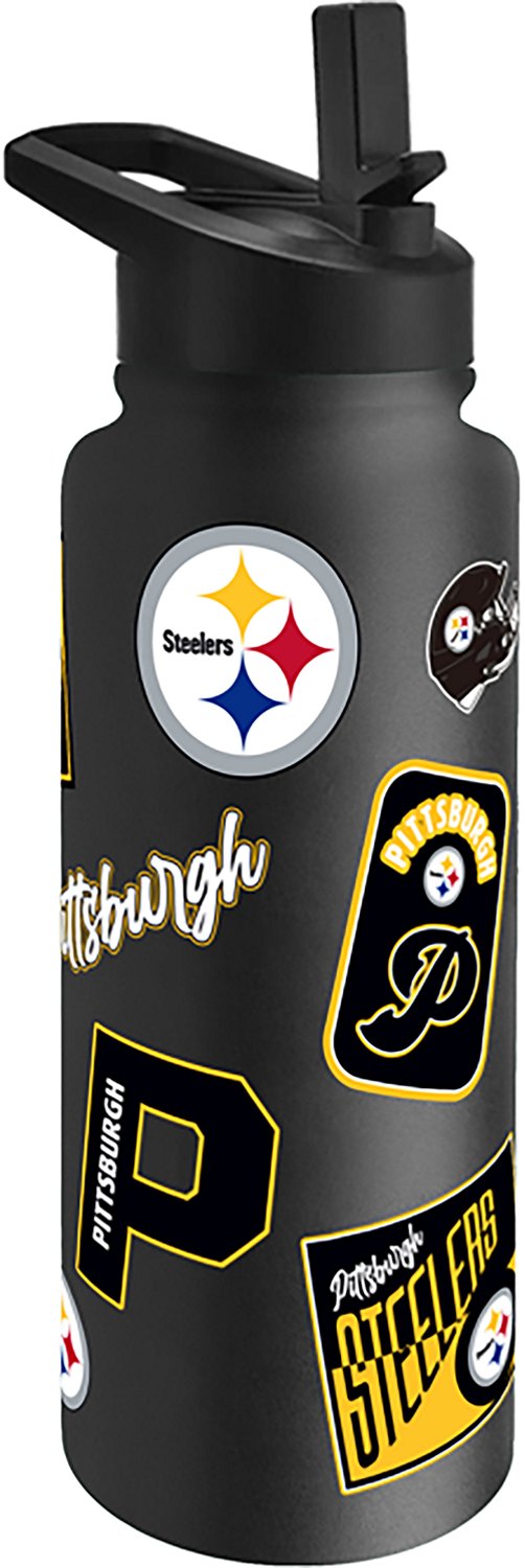 Logo Brands Pittsburgh Steelers 34 oz Dreamweave Quencher Bottle - view number 2