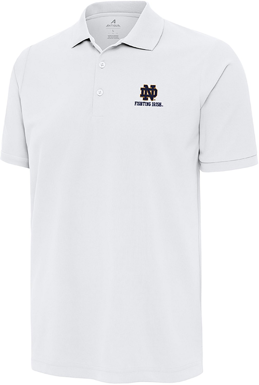 Antigua Men's Notre Dame Legacy Pique Polo Shirt - view number 2